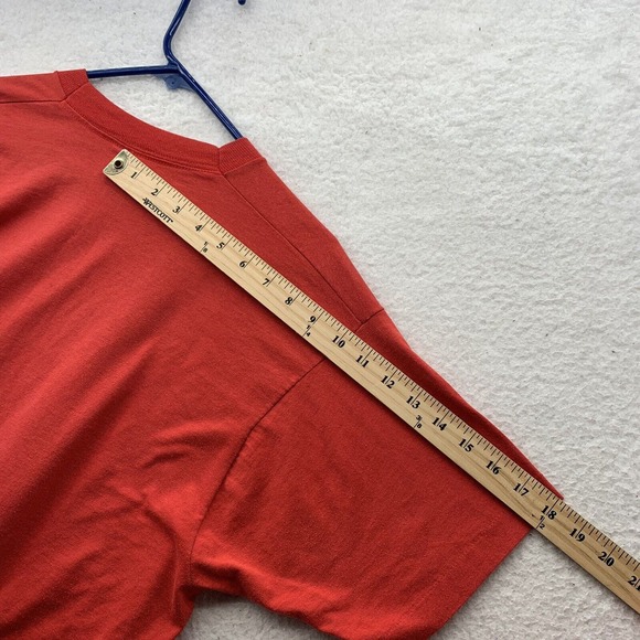 VTG‎ Newberry College Single Stitch T-Shirt Mens XL Red Science Olympiad - Picture 9 of 11